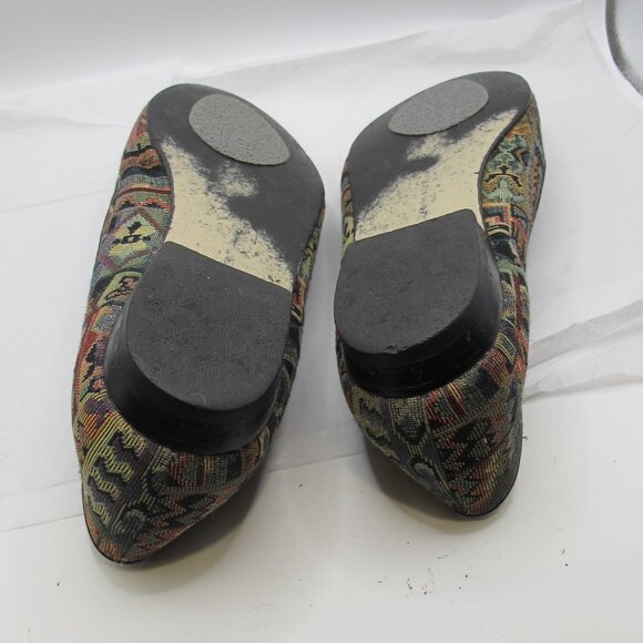 Multi-color embroidered ballet flats- 8.5N - Picture 5 of 5